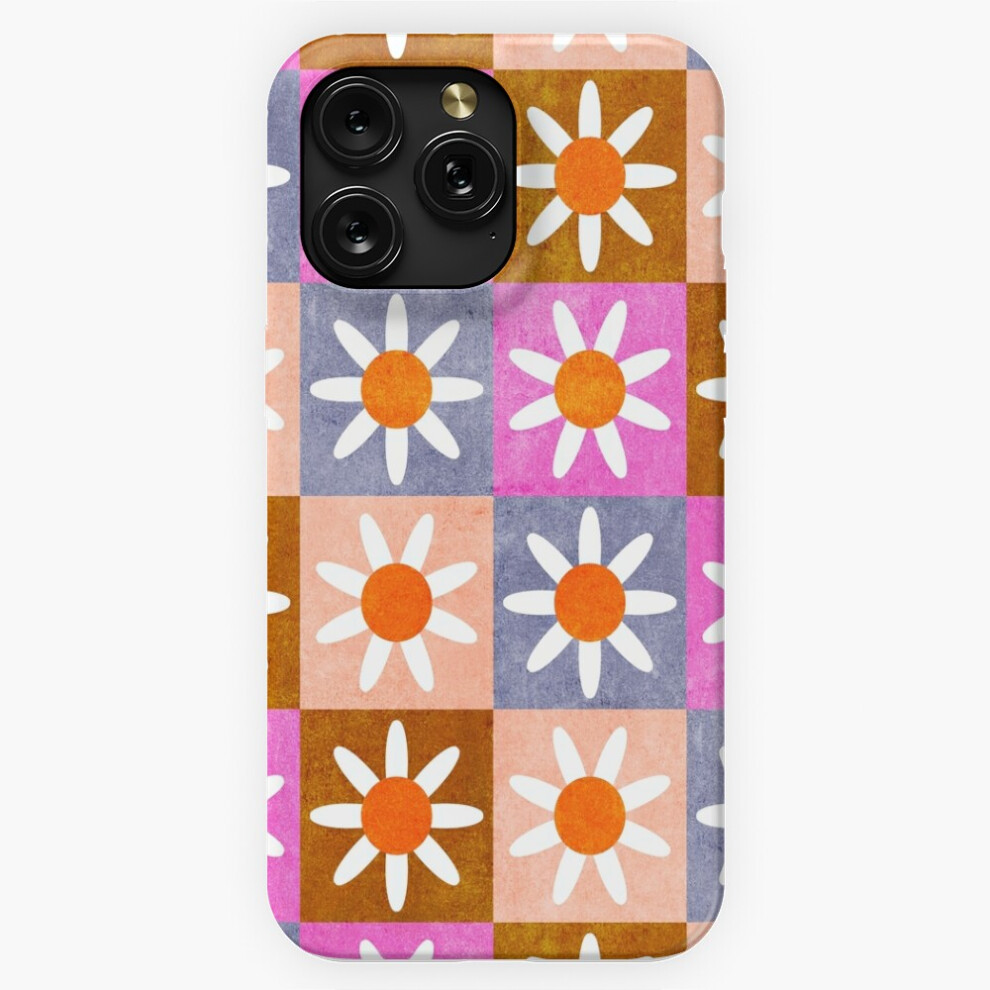 ( Daisy Patchwork=2198) Phone Case For Iphone Samsung 19 18 17 16 14 13 12 11 Plus Pro Max Galaxy S28 S27 S26 S25 S24 S23 S22 Ultra Note 20 Pink 4741628049069