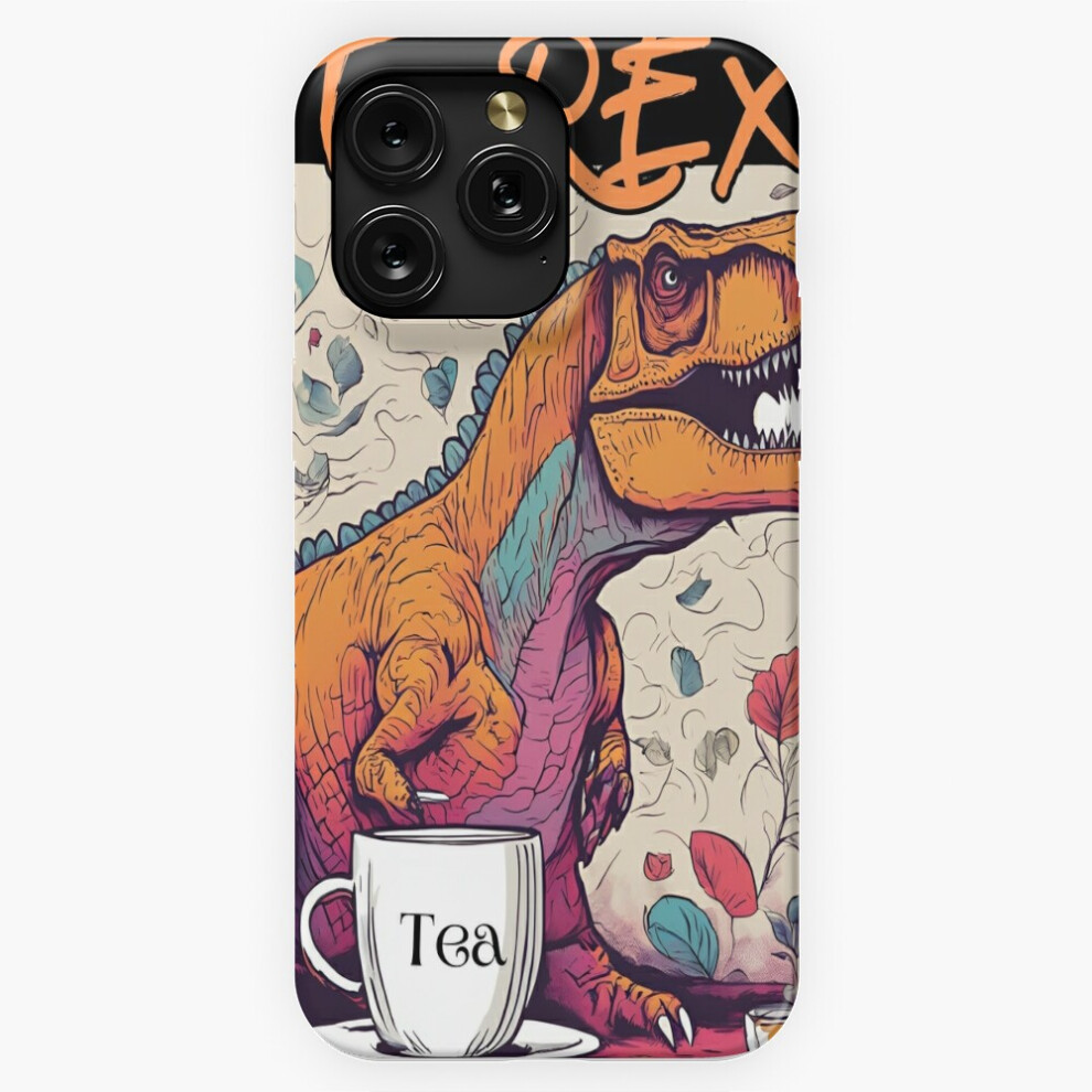 (T-Rex, Tea-Rex, Tea, Dinosaur=2915) Phone Case For Iphone Samsung 19 18 17 16 14 13 12 11 Plus Pro Max Galaxy S28 S27 S26 S25 S24 S23 S22 Ultra Note 4741628056388