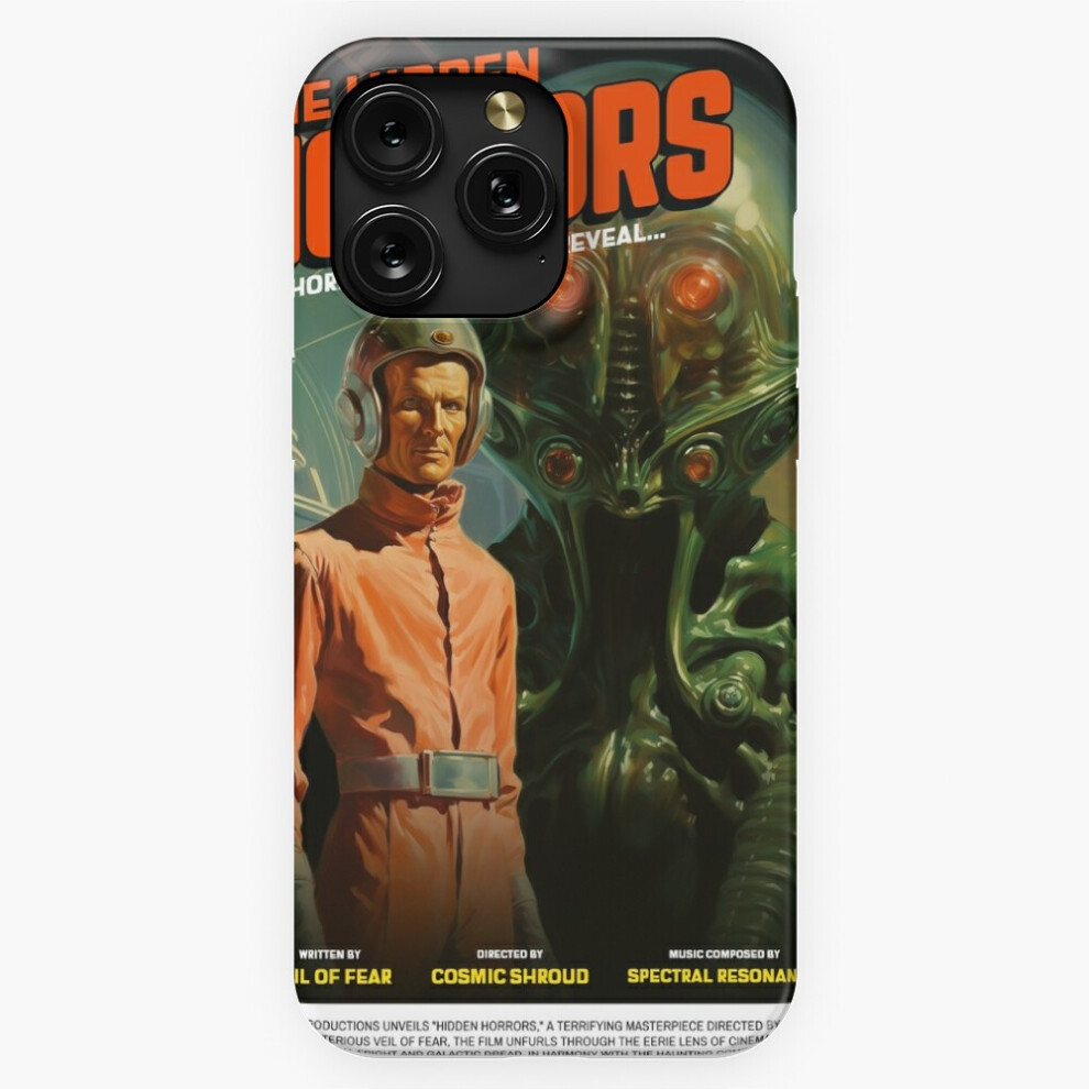 (The Hidden Horrors - Retro Sci-Fi=2909) Phone Case For Iphone Samsung 19 18 17 16 14 13 12 11 Plus Pro Max Galaxy S28 S27 S26 S25 S24 S23 S22 Ultra N 4741628056326
