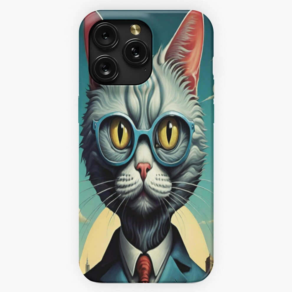 (Surreal Cat Art=2818) Phone Case For Iphone Samsung 19 18 17 16 14 13 12 11 Plus Pro Max Galaxy S28 S27 S26 S25 S24 S23 S22 Ultra Note 20 4741628055398