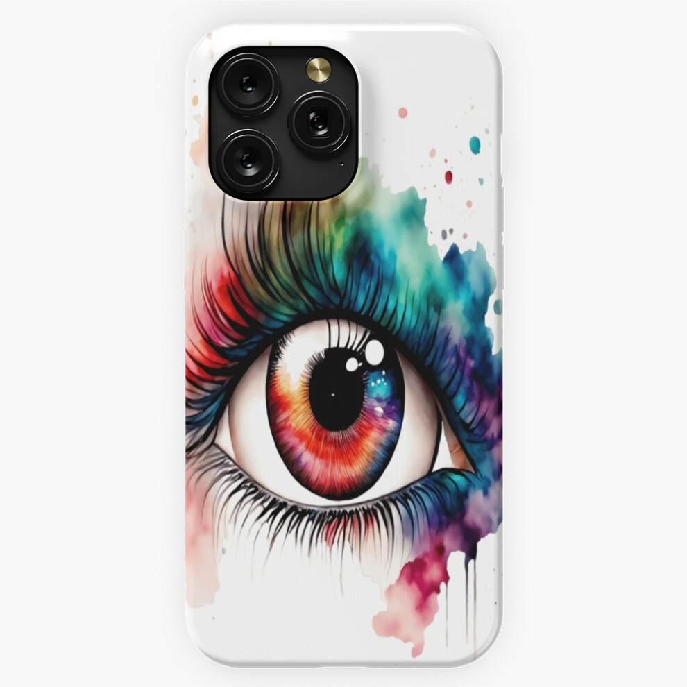 (Visionary Gaze: Eye In Multicolored Mist=2804) Phone Case For Iphone Samsung 19 18 17 16 14 13 12 11 Plus Pro Max Galaxy S28 S27 S26 S25 S24 S23 S22 4741628055251