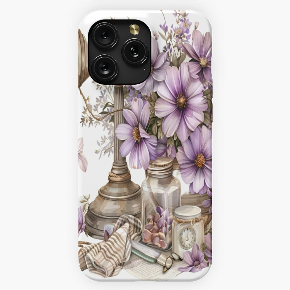 ( Telephone And Cosmic Flowers=2721) Phone Case For Iphone Samsung 19 18 17 16 14 13 12 11 Plus Pro Max Galaxy S28 S27 S26 S25 S24 S23 S22 Ultra Bronze 4741628054407