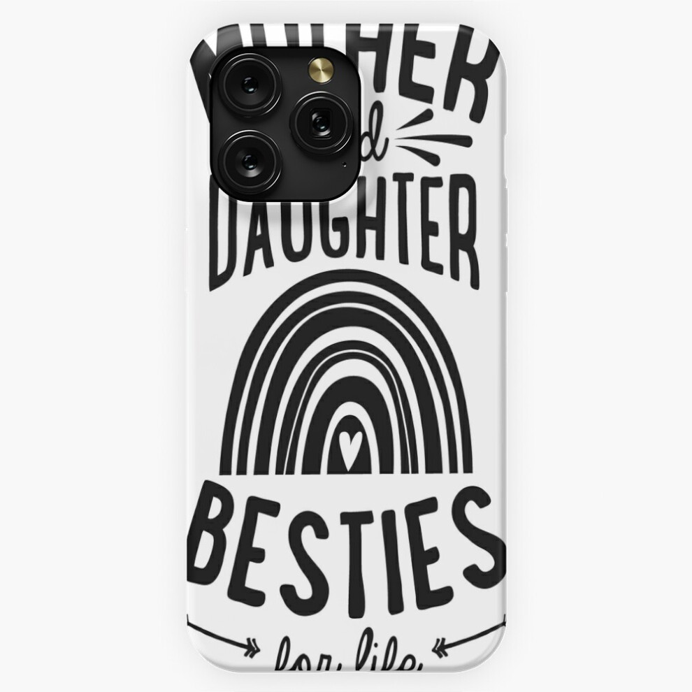 (Mother And Daughter Besties For Life Bohemian Rainbow Boho Style Mothers Day Stuff For Mom From Daug) Phone Case For Iphone Samsung 19 18 17 16 14 13 4741628052397