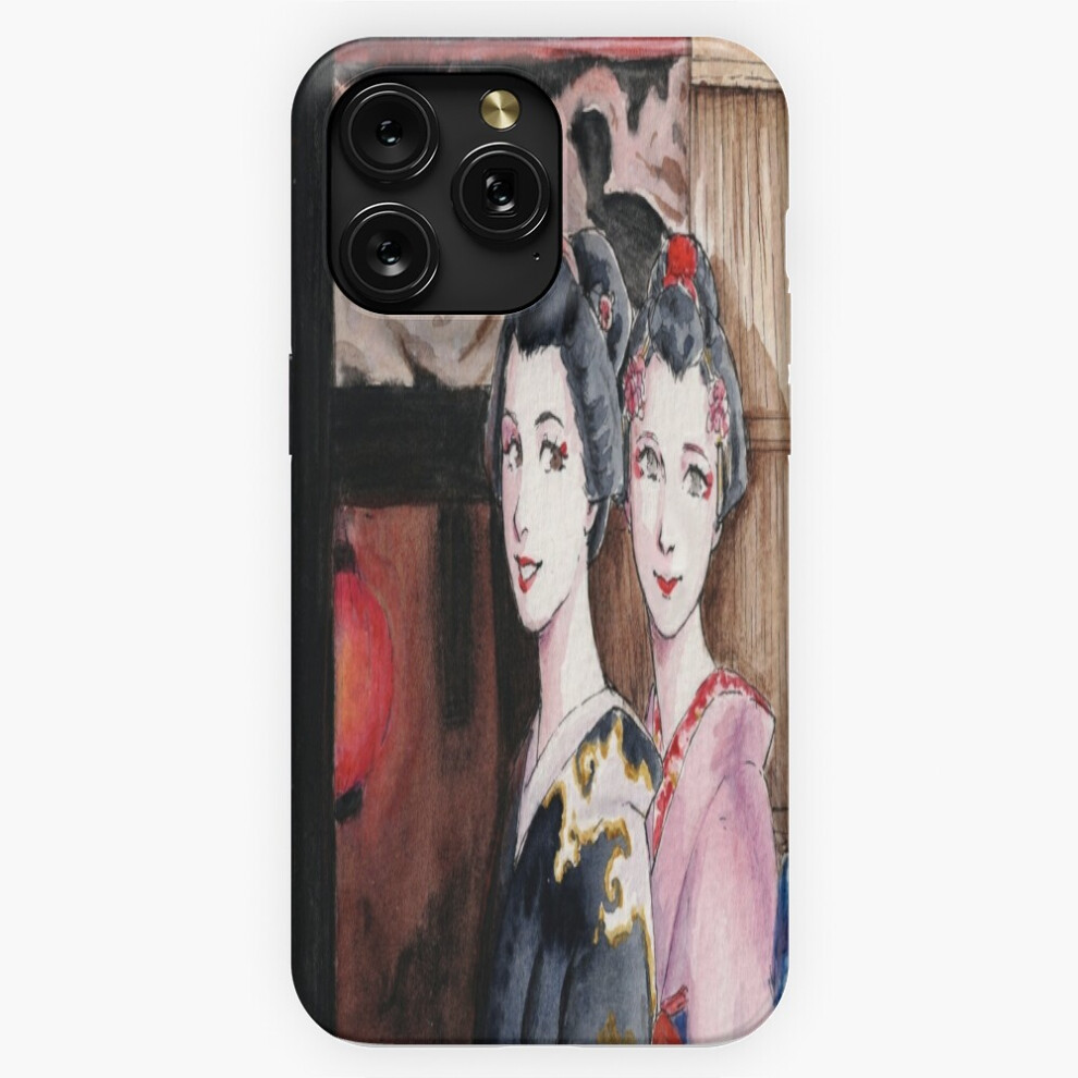 (Pearls Of Gion - Geisha Illustration=2502) Phone Case For Iphone Samsung 19 18 17 16 14 13 12 11 Plus Pro Max Galaxy S28 S27 S26 S25 S24 S23 S22 Ultr 4741628052175