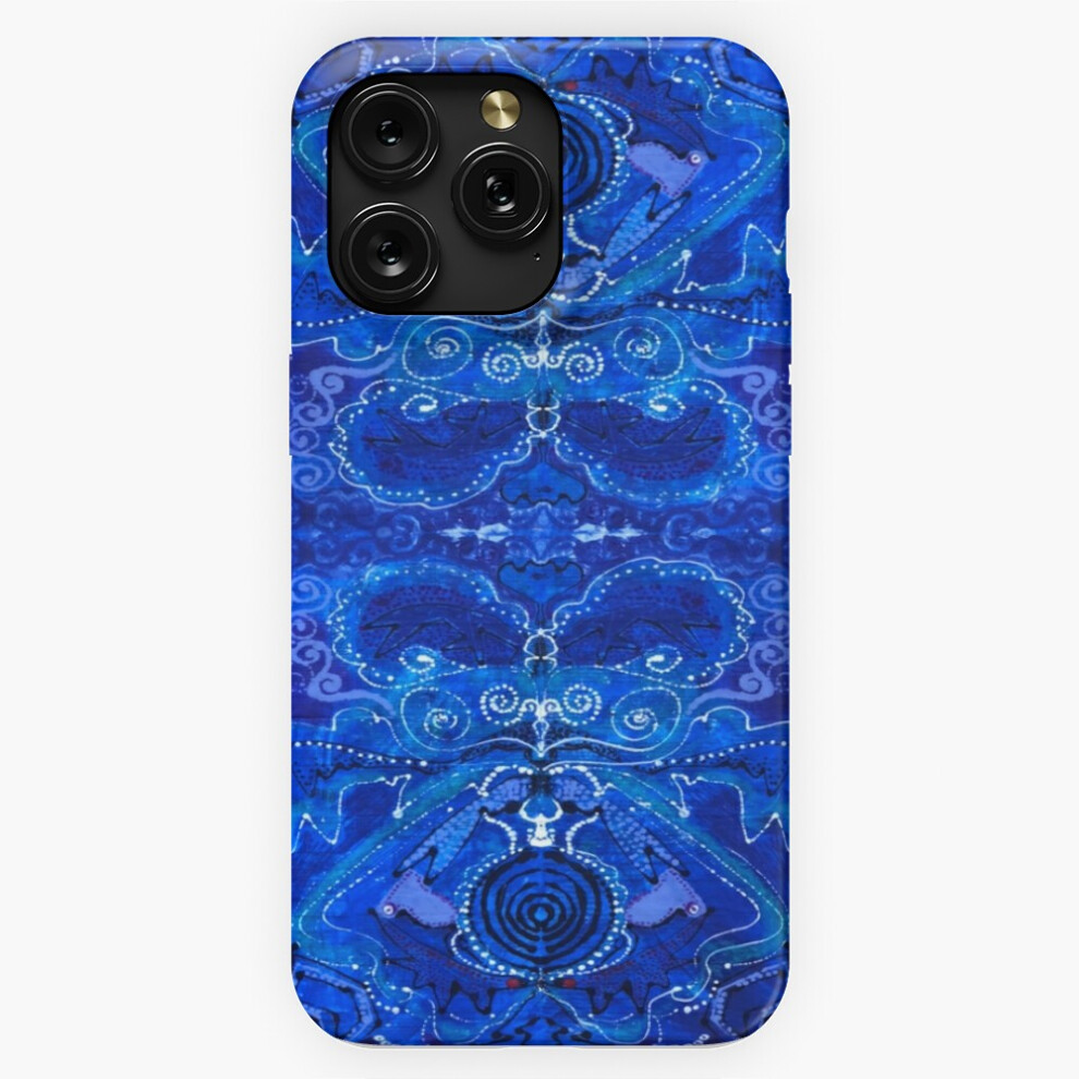 (Fantasy In Shades Of =3444) Phone Case For Iphone Samsung 19 18 17 16 14 13 12 11 Plus Pro Max Galaxy S28 S27 S26 S25 S24 S23 S22 Ultra Note 20 Blue 4741628061771