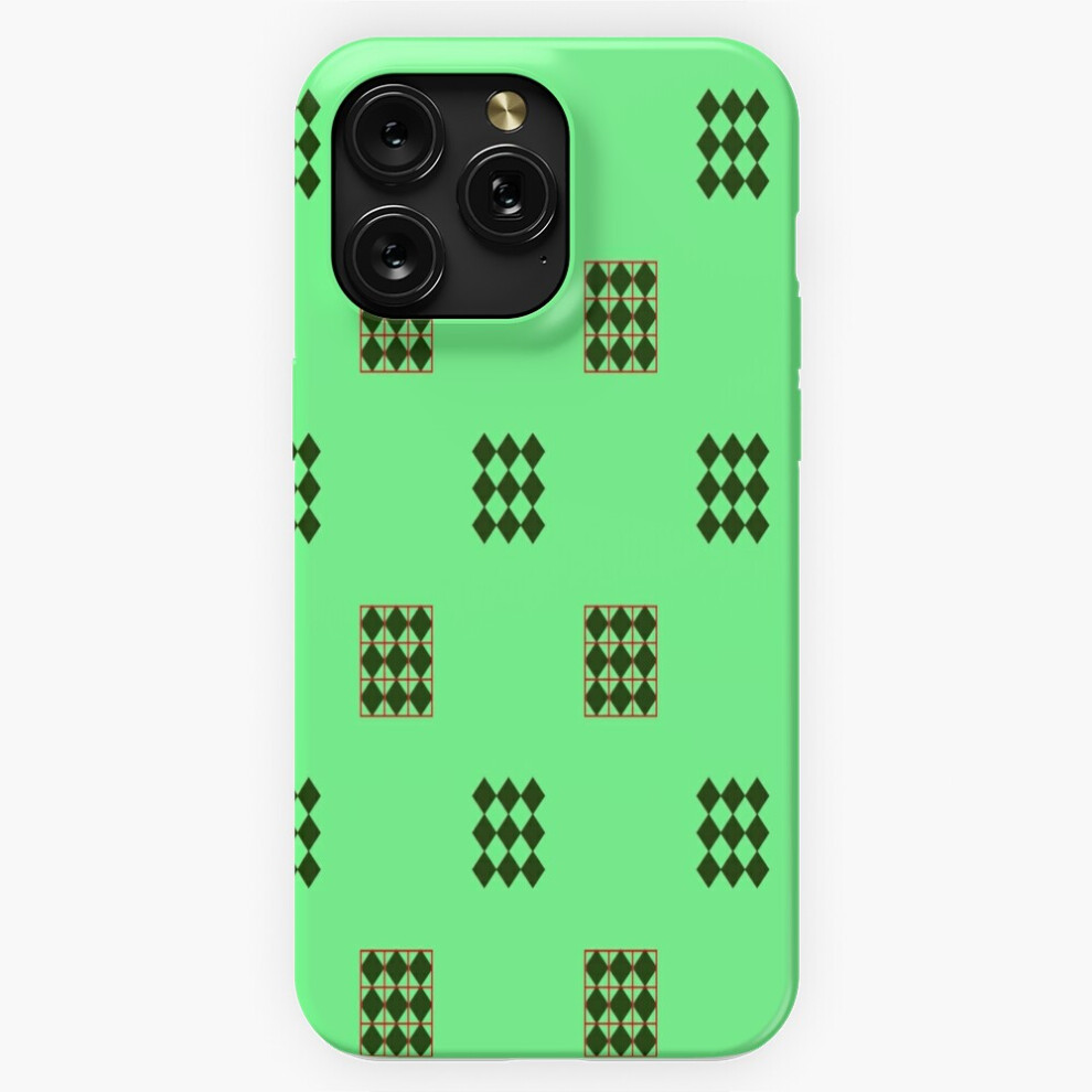 (Emerald Mosaic A Geometric Of Green Black And Red=3365) Phone Case For Iphone Samsung 19 18 17 16 14 13 12 11 Plus Pro Max Galaxy S28 S27 S26 S25 S24 Green,Black 4741628060972