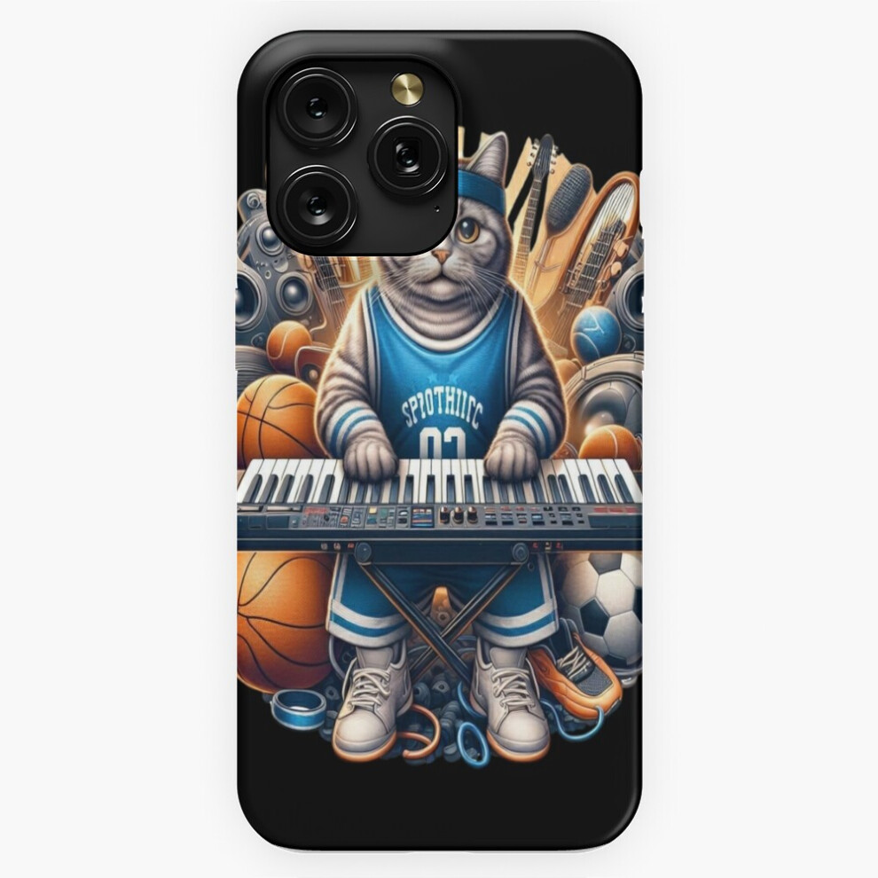 (Synth Cat Athlete Number 2=3344) Phone Case For Iphone Samsung 19 18 17 16 14 13 12 11 Plus Pro Max Galaxy S28 S27 S26 S25 S24 S23 S22 Ultra Note 20 4741628060750