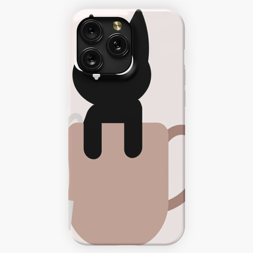 (Coffee Meow=3173) Phone Case For Iphone Samsung 19 18 17 16 14 13 12 11 Plus Pro Max Galaxy S28 S27 S26 S25 S24 S23 S22 Ultra Note 20 Brown 4741628059013