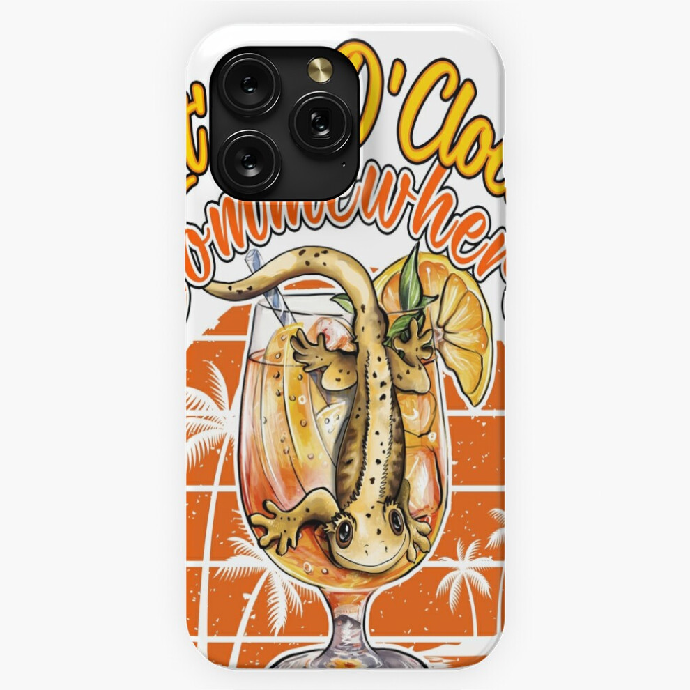 (It's 5 O'clock Somewhere Cute Gecko Summer=3944) Phone Case For Iphone Samsung 19 18 17 16 14 13 12 11 Plus Pro Max Galaxy S28 S27 S26 S25 S24 S23 S2 4741628066875