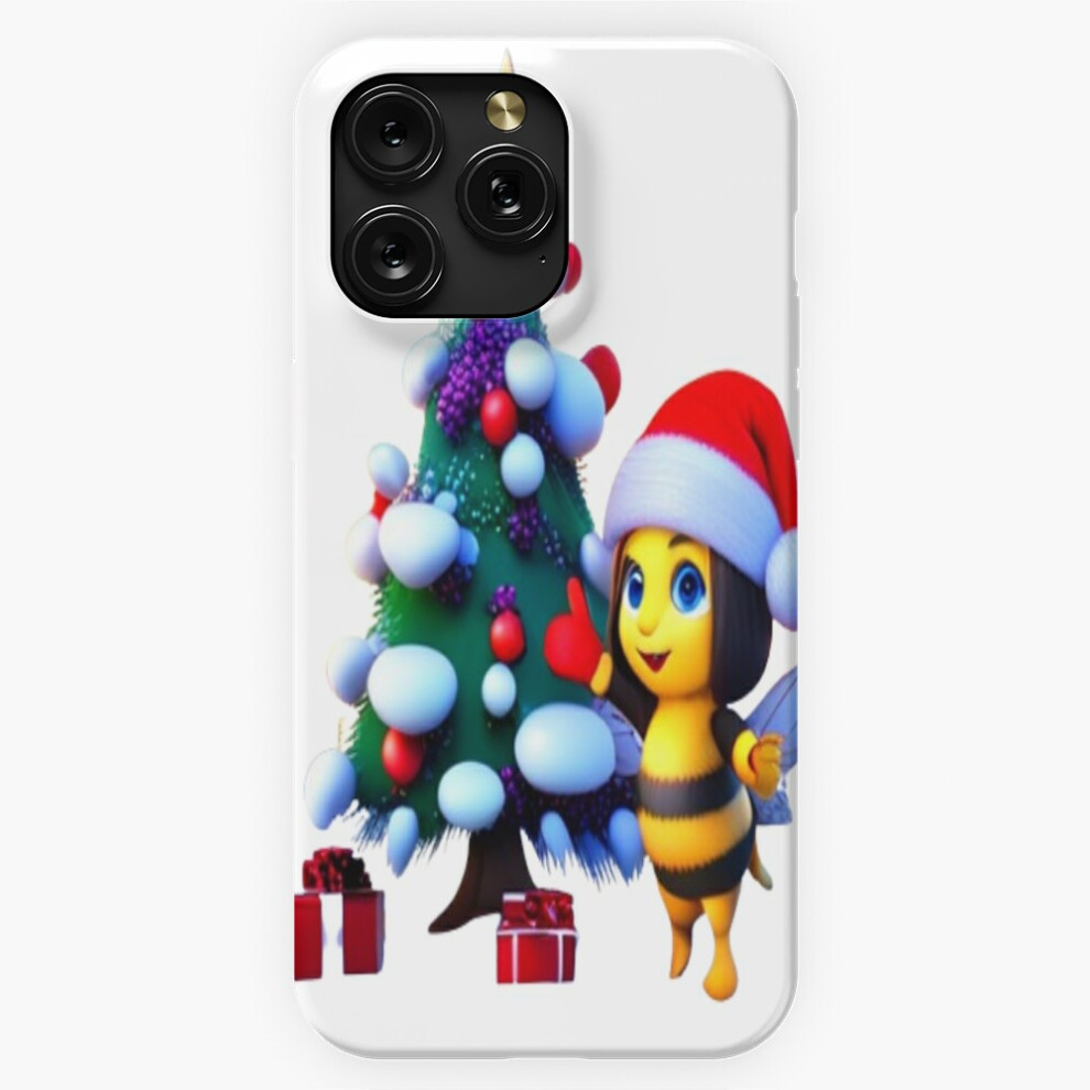 (Festive Chibi Bee Christmas Delight.=3759) Phone Case For Iphone Samsung 19 18 17 16 14 13 12 11 Plus Pro Max Galaxy S28 S27 S26 S25 S24 S23 S22 Ultr 4741628064994