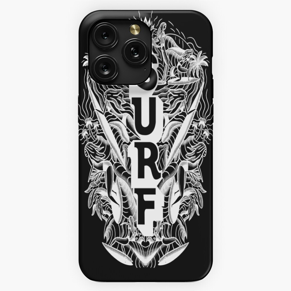 (Surf Doodle Vintage =3728) Phone Case For Iphone Samsung 19 18 17 16 14 13 12 11 Plus Pro Max Galaxy S28 S27 S26 S25 S24 S23 S22 Ultra Note 20 White 4741628064673