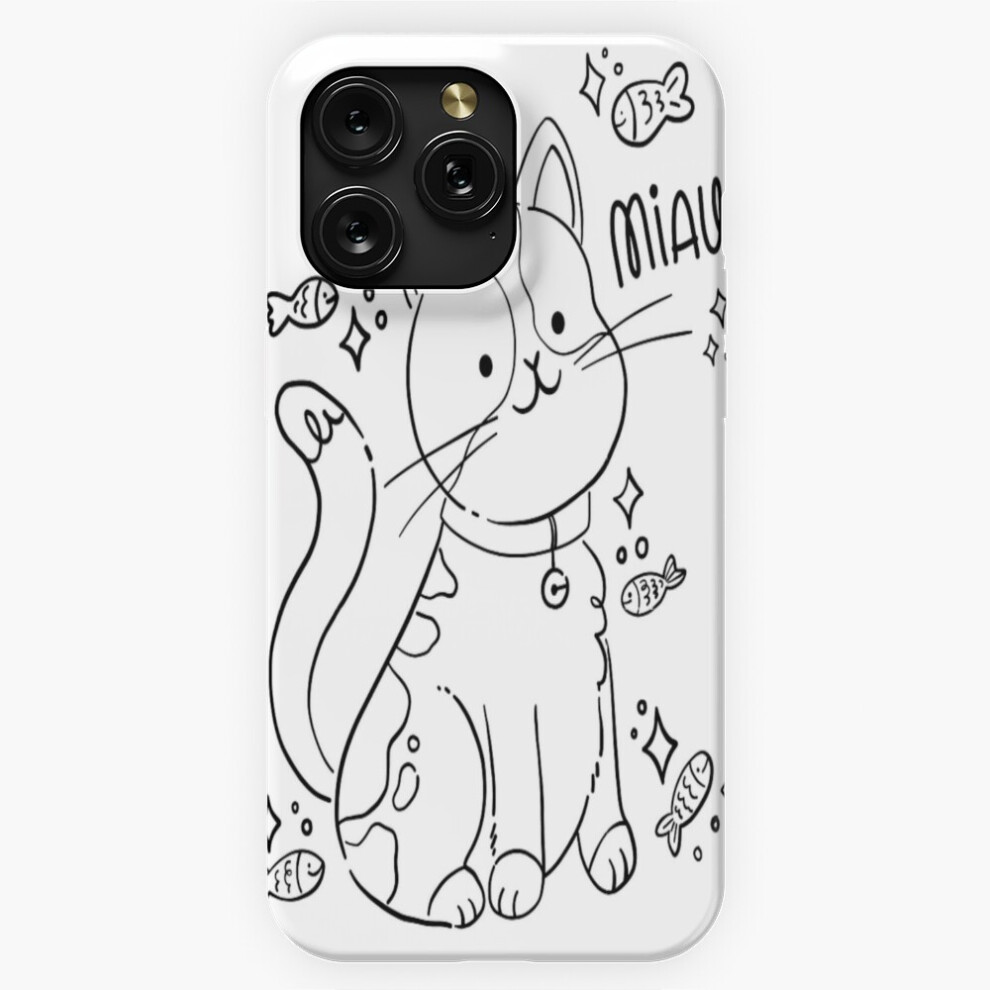 (Cat Meow Funny Art=3695) Phone Case For Iphone Samsung 19 18 17 16 14 13 12 11 Plus Pro Max Galaxy S28 S27 S26 S25 S24 S23 S22 Ultra Note 20 4741628064338
