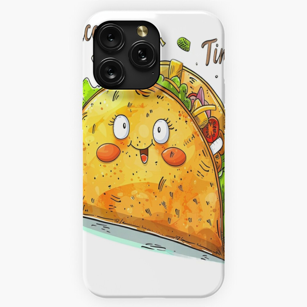 (Taco Time: Enjoy A Delicious Treat=3564) Phone Case For Iphone Samsung 19 18 17 16 14 13 12 11 Plus Pro Max Galaxy S28 S27 S26 S25 S24 S23 S22 Ultra 4741628063003