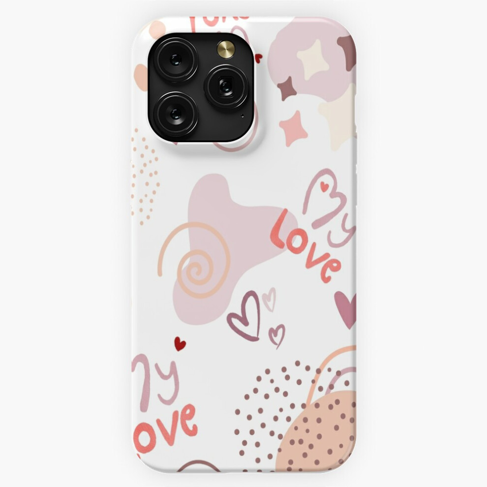 (My Love Doodles Romantic Home Decor Case=3515) Phone Case For Iphone Samsung 19 18 17 16 14 13 12 11 Plus Pro Max Galaxy S28 S27 S26 S25 S24 S Purple 4741628062501