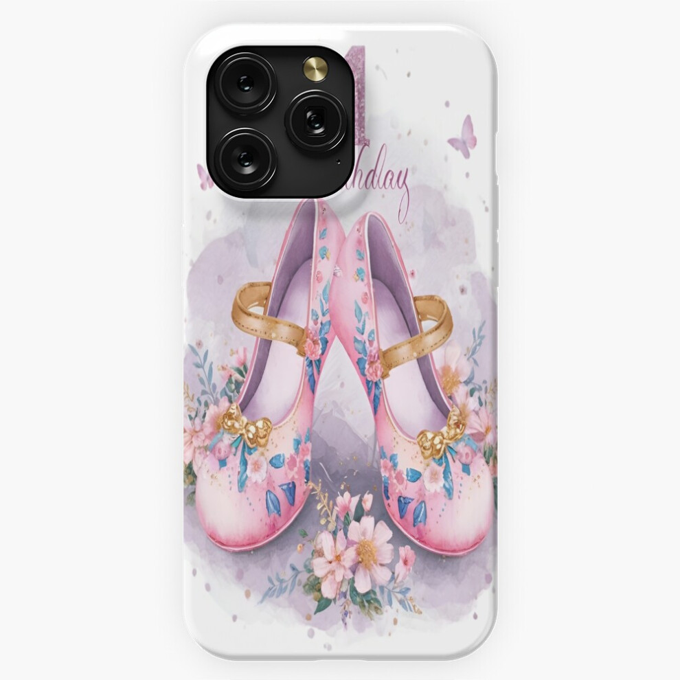 ( Birthday Shoes For 1St Birthday=3488) Phone Case For Iphone Samsung 19 18 17 16 14 13 12 11 Plus Pro Max Galaxy S28 S27 S26 S25 S24 S23 S22 Ultr Pink 4741628062228