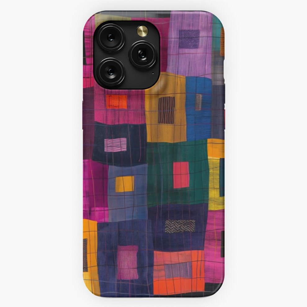 Photos - Case  Phone  for iPhone Samsung 19 18 17 16 14 13 12 11 Plus Pro Max Galaxy S28 S27(Graphic arrangement of colour areas=3455)