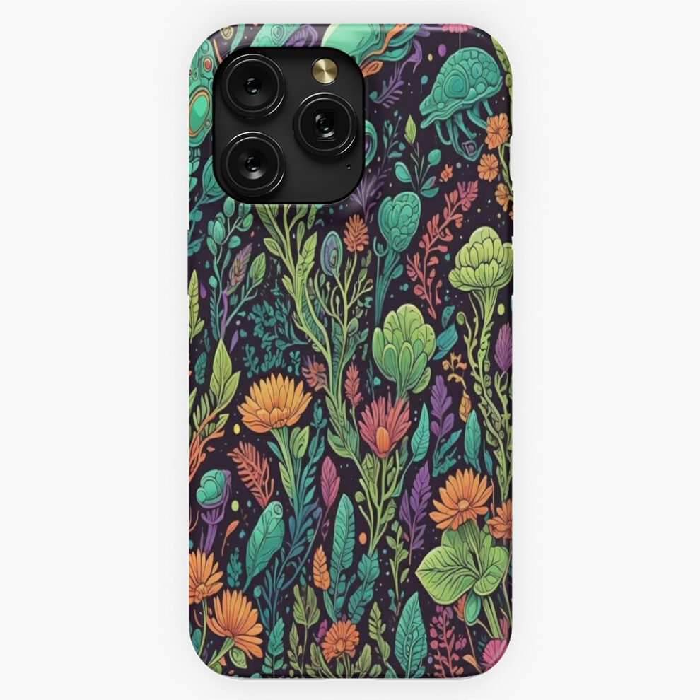 (Alien Flora And Fauna Pattern=3646) Phone Case For Iphone Samsung 19 18 17 16 14 13 12 11 Plus Pro Max Galaxy S28 S27 S26 S25 S24 S23 S22 Ultra Note 4741628063836