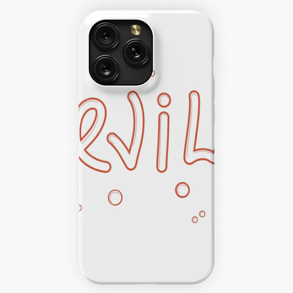 (The Inscription "Evil" For Those Who Are Evil=4328) Phone Case For Iphone Samsung 19 18 17 16 14 13 12 11 Plus Pro Max Galaxy S28 S27 S26 S25 S24 S23 4741628070797