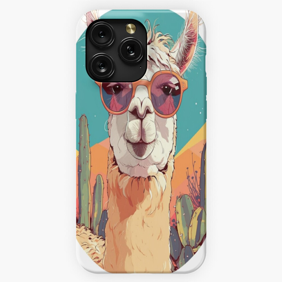 (Lama At A Beach Cool Lama Cool Animal Beach Chill Out Llama=4413) Phone Case For Iphone Samsung 19 18 17 16 14 13 12 11 Plus Pro Max Galaxy S28 S27 S 4741628071664