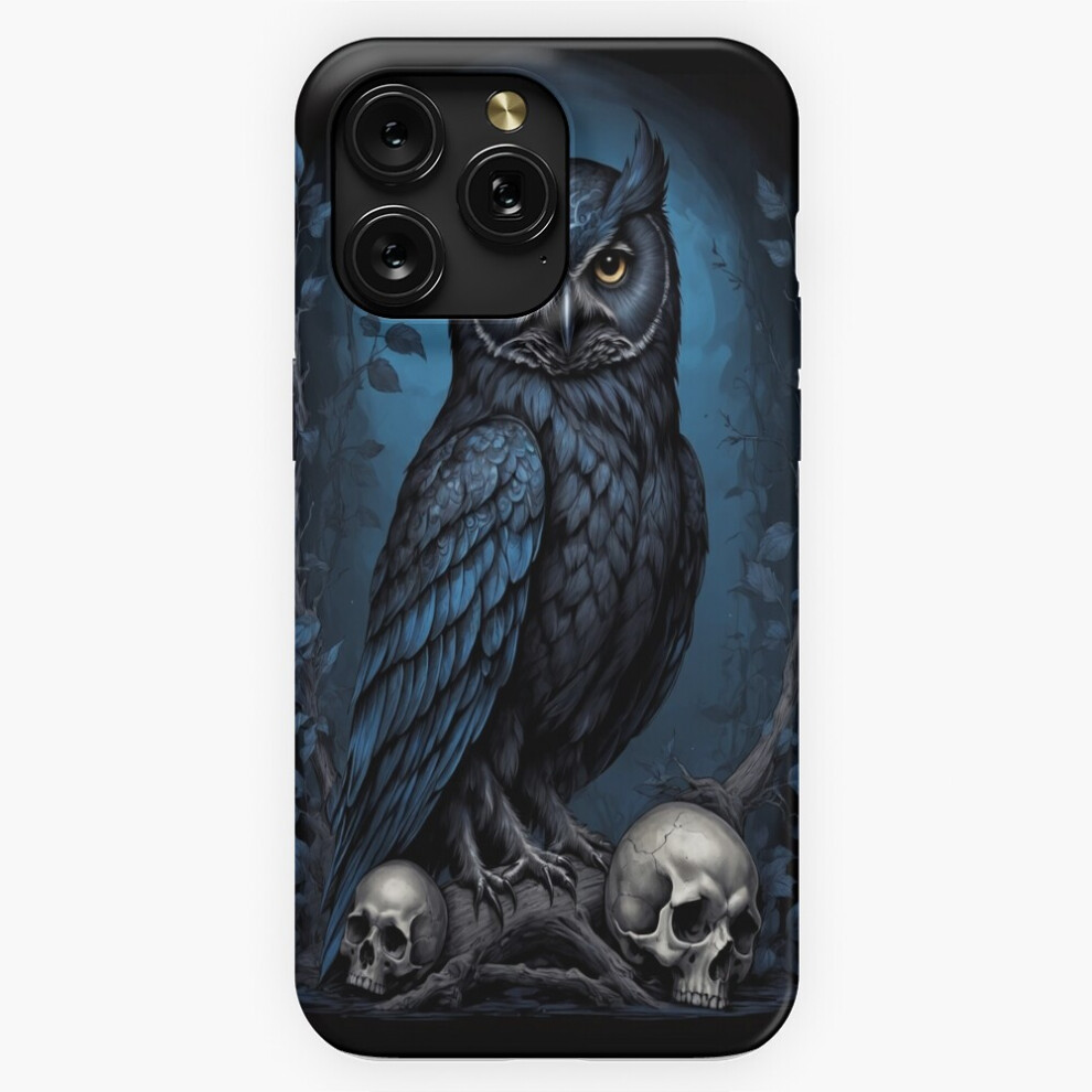 (Owl And Skulls=4297) Phone Case For Iphone Samsung 19 18 17 16 14 13 12 11 Plus Pro Max Galaxy S28 S27 S26 S25 S24 S23 S22 Ultra Note 20 4741628070476