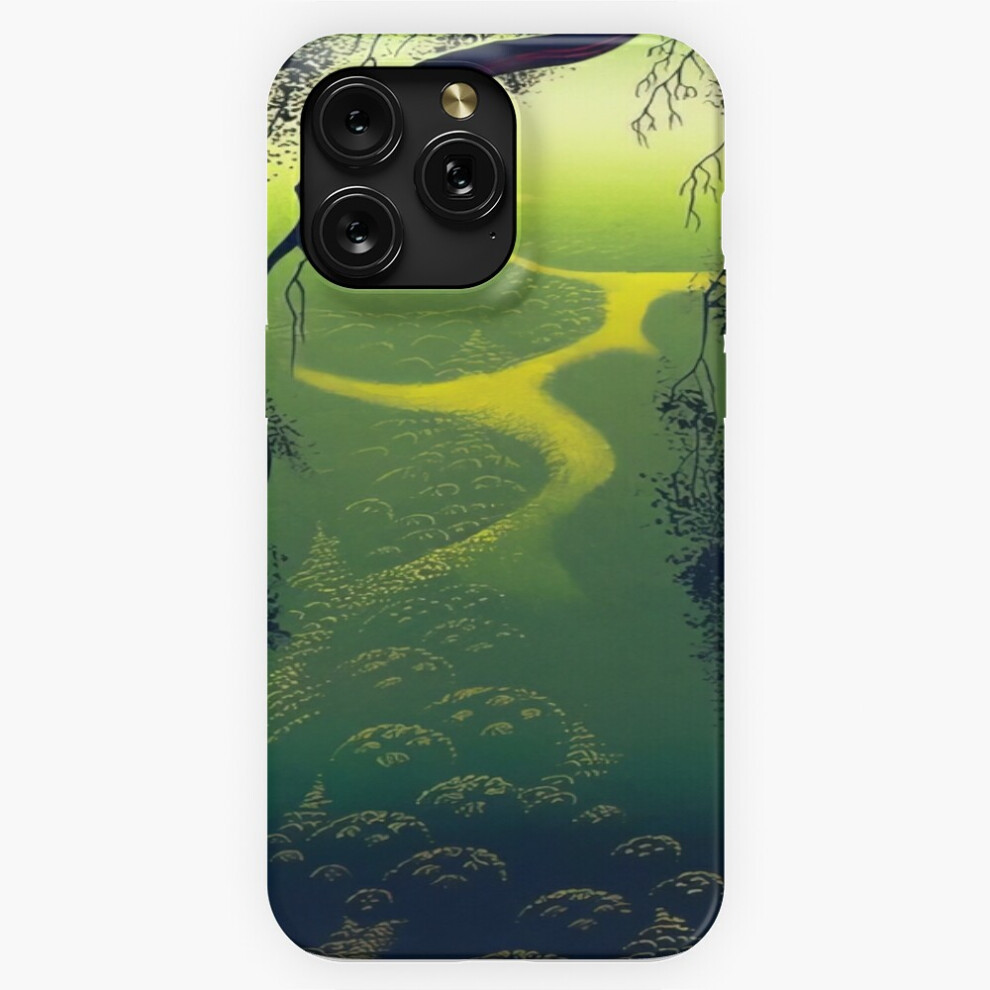 ( Mist - 1999; United States - Eyvind Earle=4292) Phone Case For Iphone Samsung 19 18 17 16 14 13 12 11 Plus Pro Max Galaxy S28 S27 S26 S25 S24 S Green 4741628070421