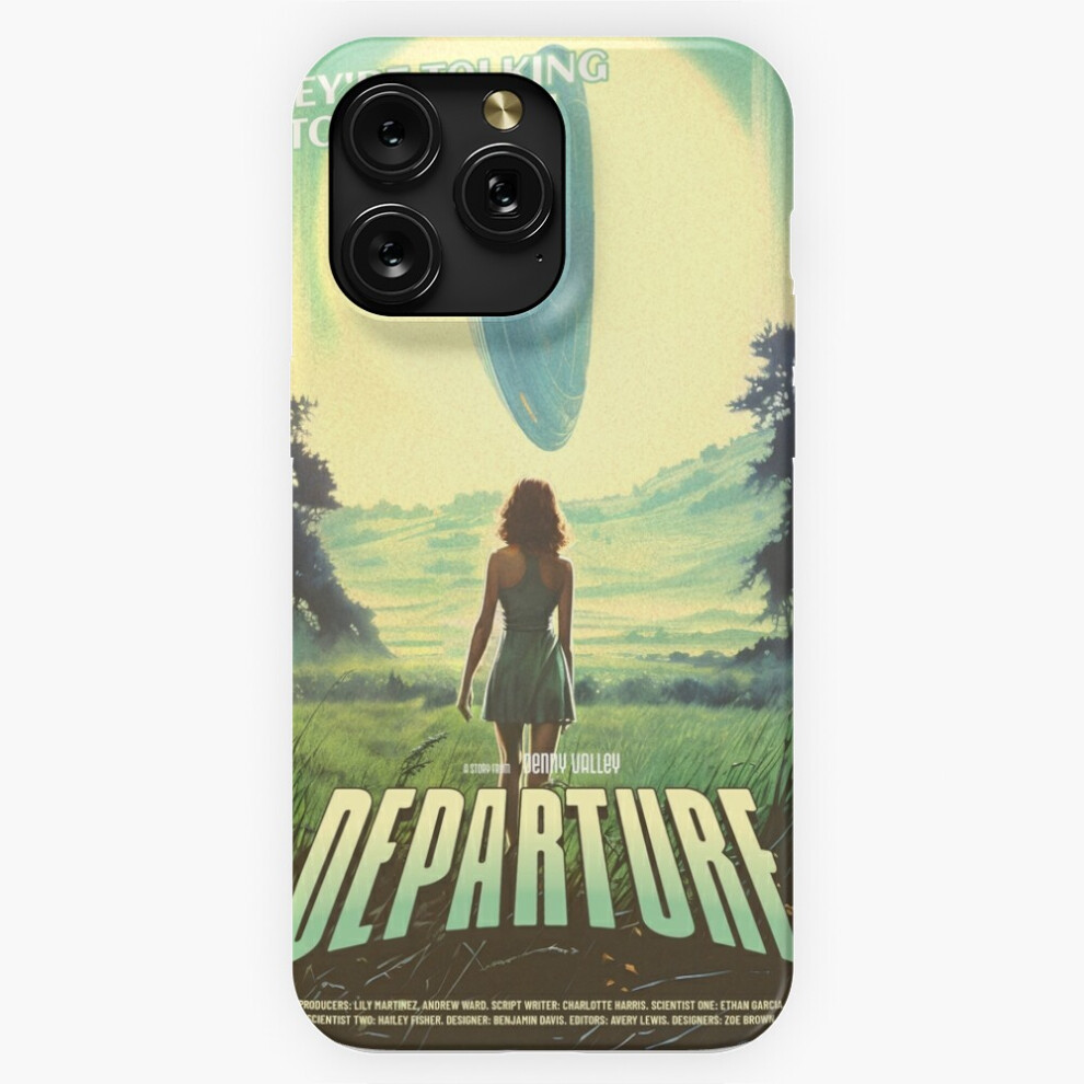 (They're Talking To Us Now Departure - Retro Sci-Fi=4234) Phone Case For Iphone Samsung 19 18 17 16 14 13 12 11 Plus Pro Max Galaxy S28 S27 S26 S25 S2 4741628069838