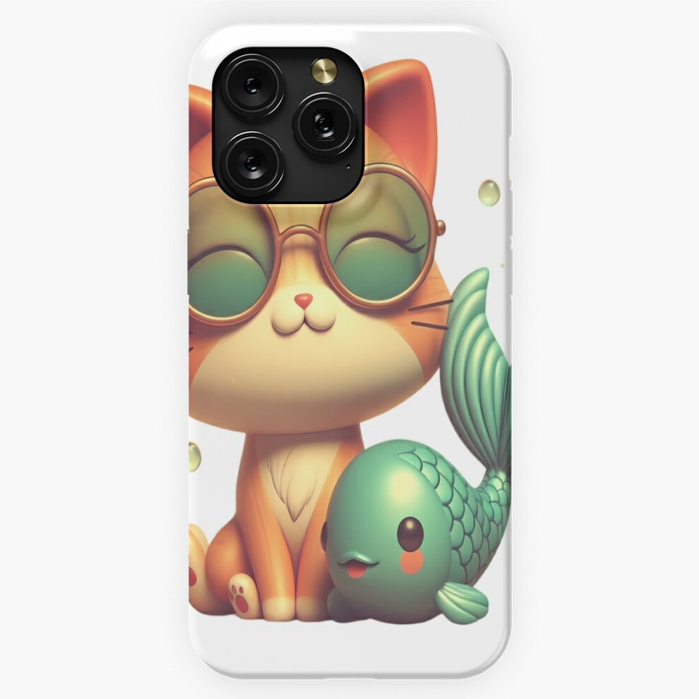 (Cat And Fish 591=4219) Phone Case For Iphone Samsung 19 18 17 16 14 13 12 11 Plus Pro Max Galaxy S28 S27 S26 S25 S24 S23 S22 Ultra Note 20 4741628069685