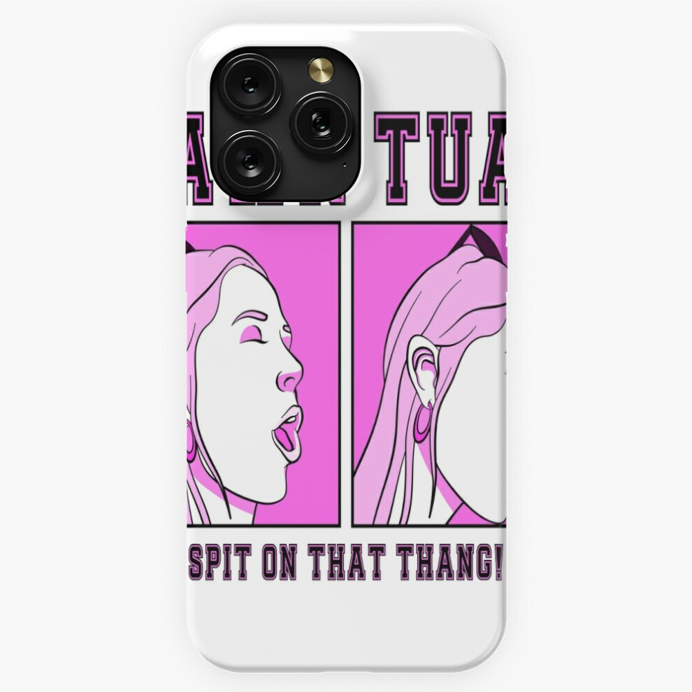 (Hawk Tuah Spit On That Thang 2024 Girl Meme Illustration=4215) Phone Case For Iphone Samsung 19 18 17 16 14 13 12 11 Plus Pro Max Galaxy S28 S27 S26 4741628069647