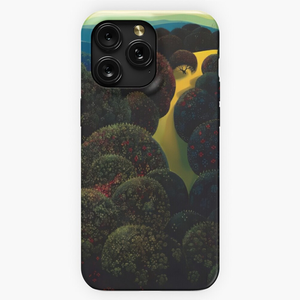 (Hidden Pasture - 1999; United States - Eyvind Earle=4206) Phone Case For Iphone Samsung 19 18 17 16 14 13 12 11 Plus Pro Max Galaxy S28 S27 S26 S25 S 4741628069555
