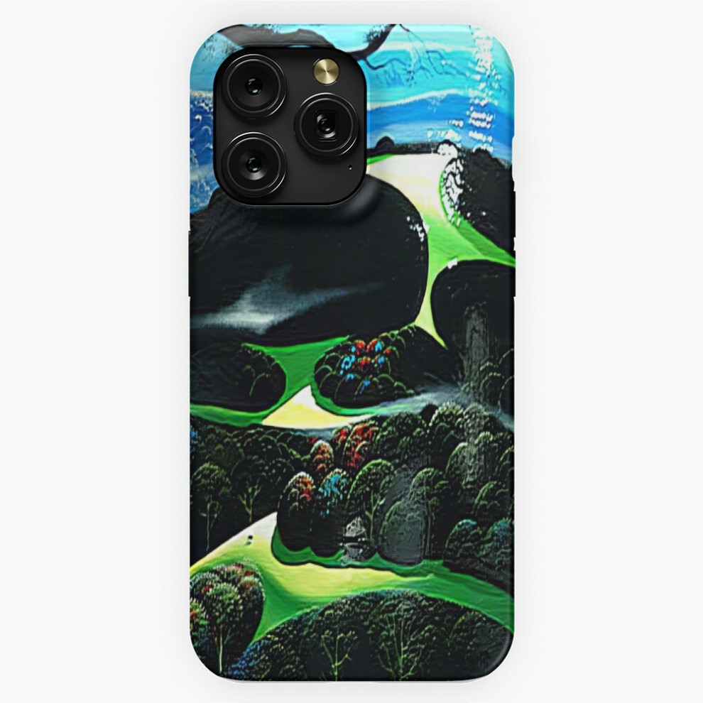 (High Country Meadow - Magic Realism - Eyvind Earle=4204) Phone Case For Iphone Samsung 19 18 17 16 14 13 12 11 Plus Pro Max Galaxy S28 S27 S26 S25 S2 4741628069531