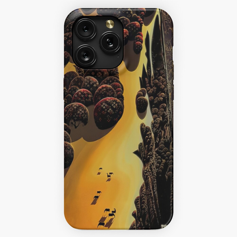 (Horses By The Sea - 1981; United States - Eyvind Earle=4186) Phone Case For Iphone Samsung 19 18 17 16 14 13 12 11 Plus Pro Max Galaxy S28 S27 S26 S2 4741628069340