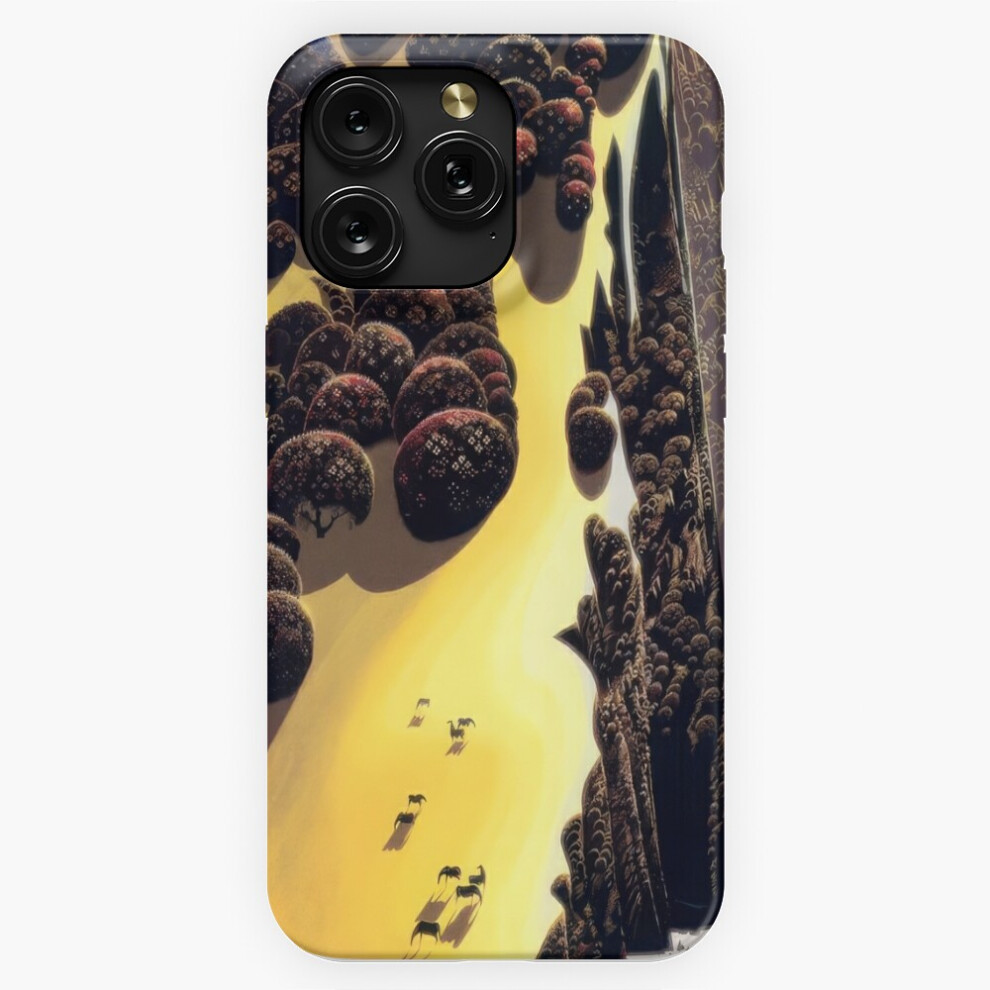 (Horses By The Sea - Magic Realism - Eyvind Earle=4181) Phone Case For Iphone Samsung 19 18 17 16 14 13 12 11 Plus Pro Max Galaxy S28 S27 S26 S25 S24 4741628069296