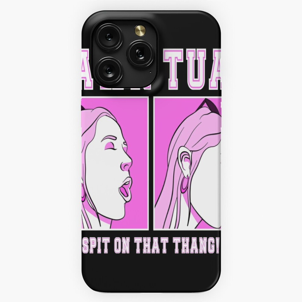 (Hawk Tuah Spit On That Thang 2024 Girl Meme Illustration=4158) Phone Case For Iphone Samsung 19 18 17 16 14 13 12 11 Plus Pro Max Galaxy S28 S27 S26 4741628069067