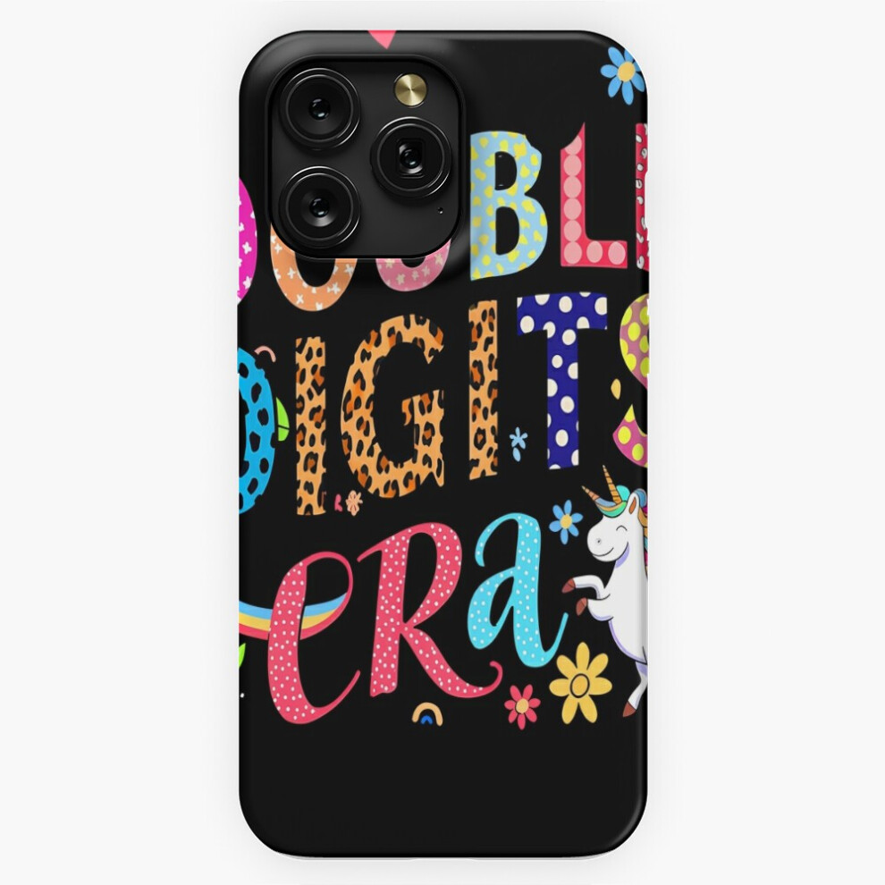 (Double Digits Era Colorful Unicorn Art 10Th Birthday=4132) Phone Case For Iphone Samsung 19 18 17 16 14 13 12 11 Plus Pro Max Galaxy S28 S27 S26 S25 4741628068794