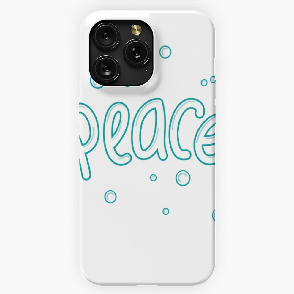 (The Inscription "Peace" For Those Who Are Living In Peace=4123) Phone Case For Iphone Samsung 19 18 17 16 14 13 12 11 Plus Pro Max Galaxy S28 S27 S26 4741628068701