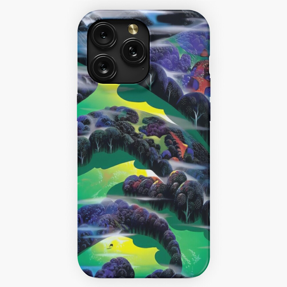 (I Wandered Over The Fields - Magic Realism - Eyvind Earle=4115) Phone Case For Iphone Samsung 19 18 17 16 14 13 12 11 Plus Pro Max Galaxy S28 S27 S26 4741628068626