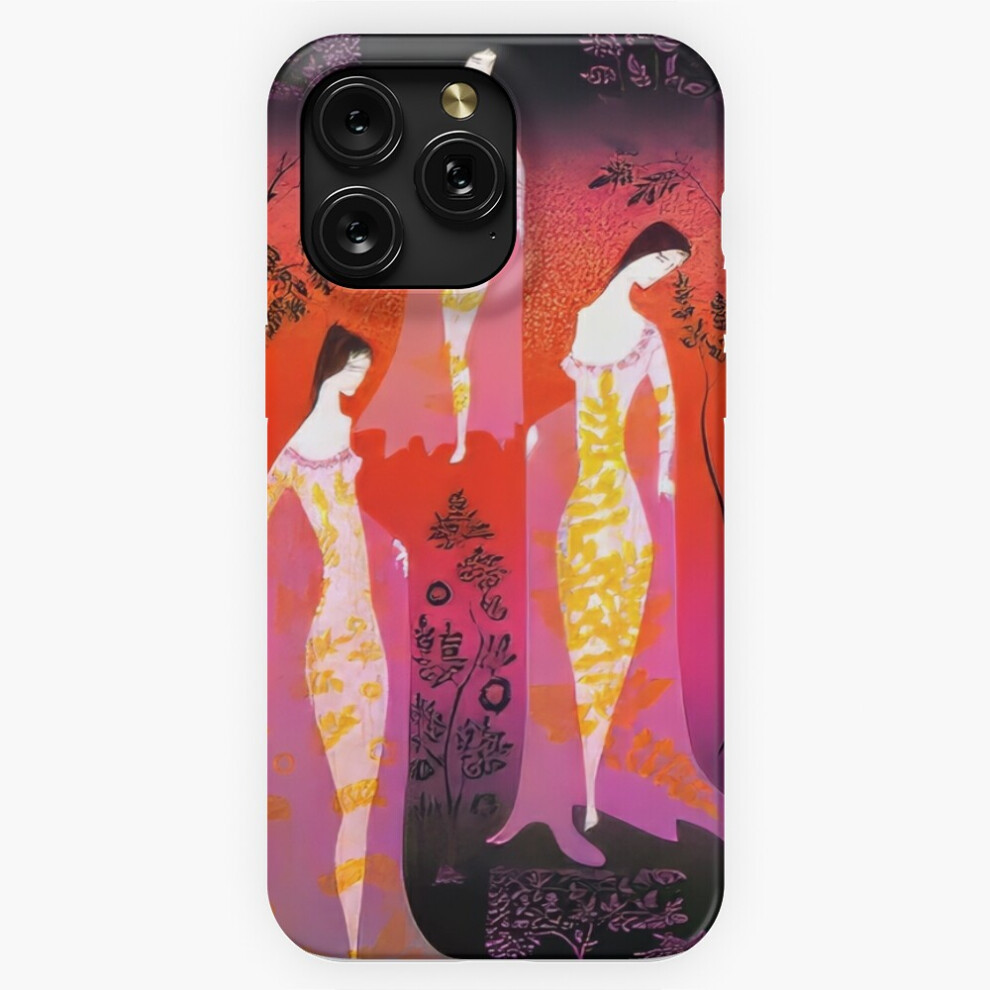 (In A Gothic Garden - 1990; United States - Eyvind Earle=4114) Phone Case For Iphone Samsung 19 18 17 16 14 13 12 11 Plus Pro Max Galaxy S28 S27 S26 S 4741628068619