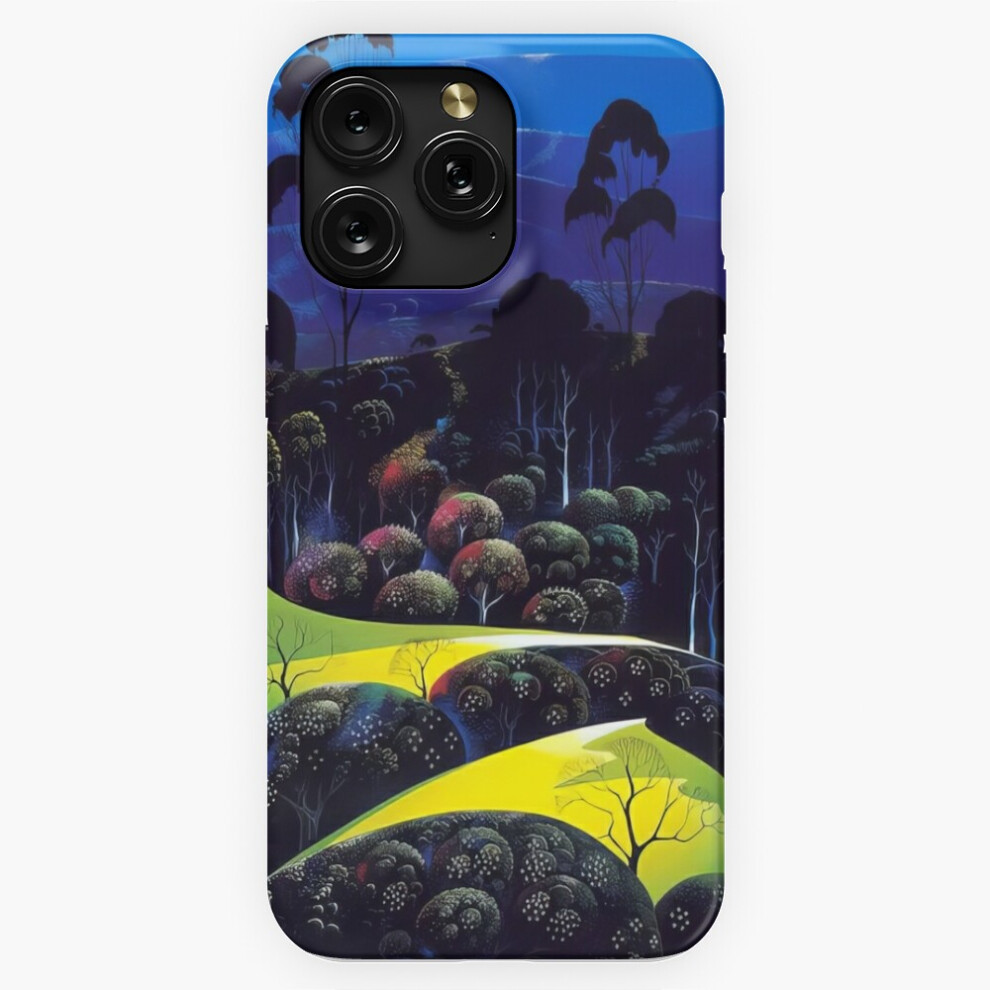 (Inland From The Sea - 1987; United States - Eyvind Earle=4105) Phone Case For Iphone Samsung 19 18 17 16 14 13 12 11 Plus Pro Max Galaxy S28 S27 S26 4741628068527