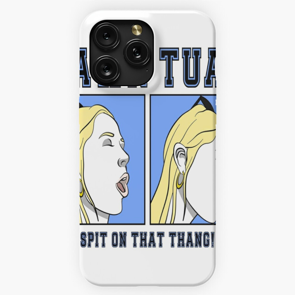 (Hawk Tuah Spit On That Thang 2024 Girl Meme Illustration=4107) Phone Case For Iphone Samsung 19 18 17 16 14 13 12 11 Plus Pro Max Galaxy S28 S27 S26 4741628068541