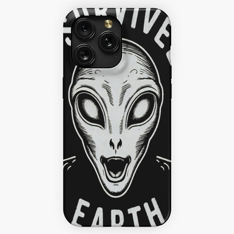 (I Survived Earth 80S Alien =4104) Phone Case For Iphone Samsung 19 18 17 16 14 13 12 11 Plus Pro Max Galaxy S28 S27 S26 S25 S24 S23 S22 Ultra Note 20 4741628068510