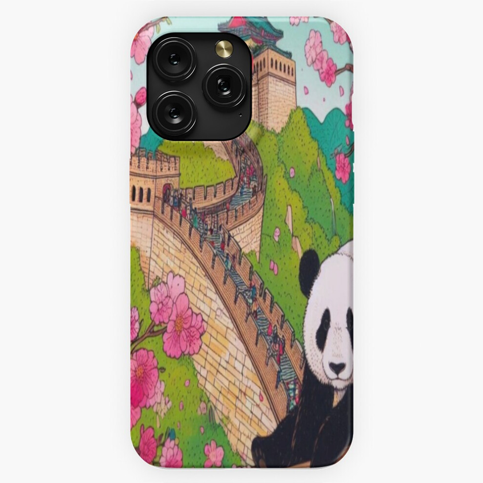 (Panda In The Great Wall Of China=4889) Phone Case For Iphone Samsung 19 18 17 16 14 13 12 11 Plus Pro Max Galaxy S28 S27 S26 S25 S24 S23 S22 Ultra No 4741628076515