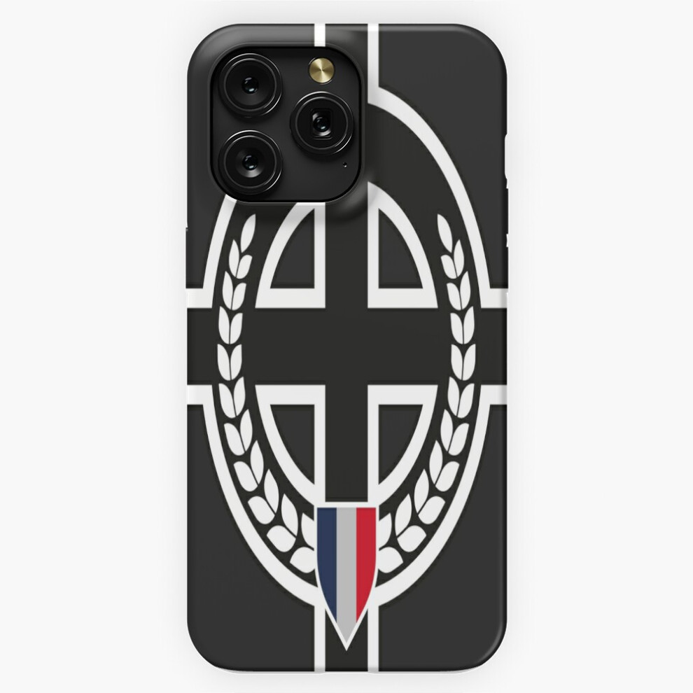 (Celtic Cross - Patch Version France - And White=4864) Phone Case For Iphone Samsung 19 18 17 16 14 13 12 11 Plus Pro Max Galaxy S28 S27 S26 S25 Black 4741628076263