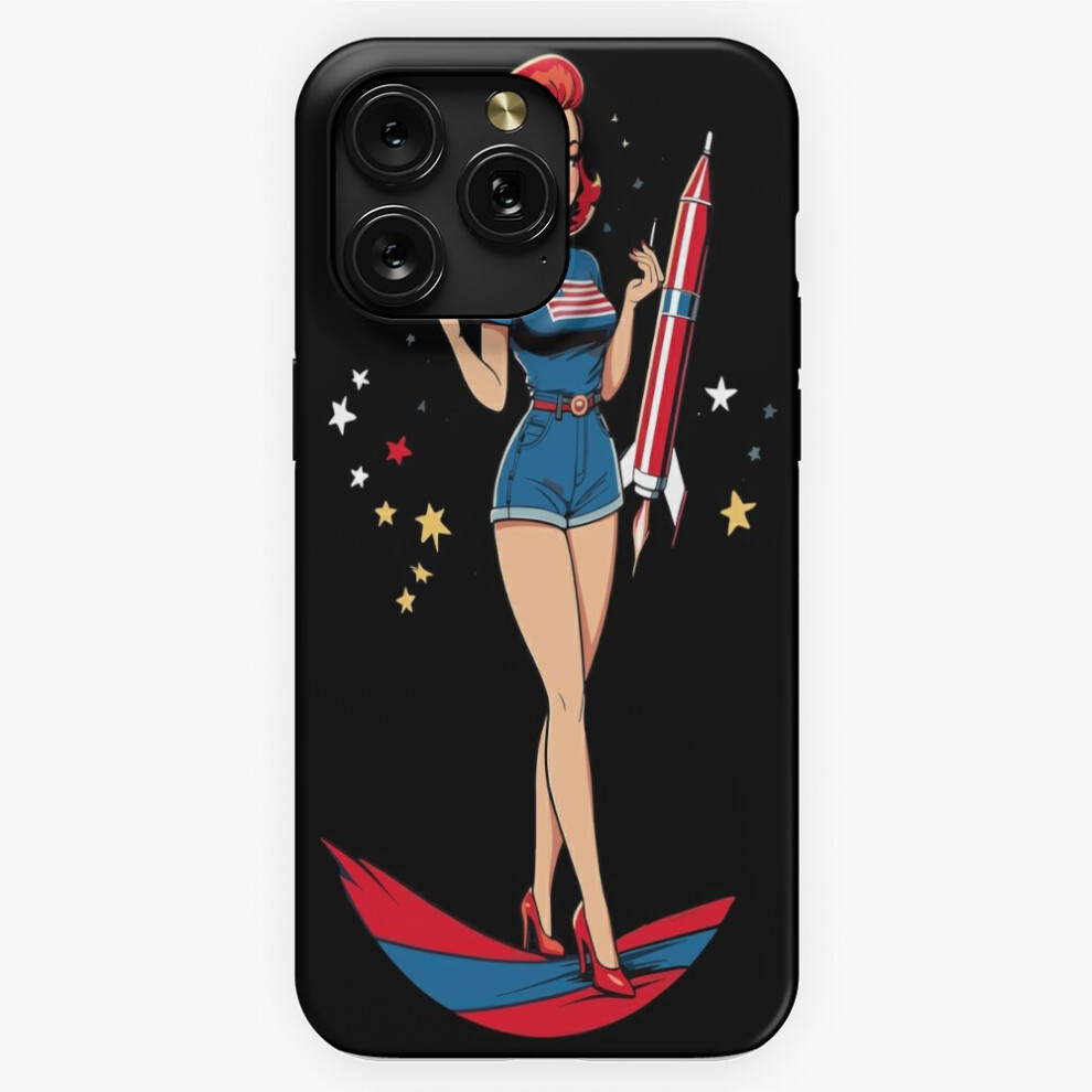 (Vintageup Girl Retro Art 4Th Of July Fun=4856) Phone Case For Iphone Samsung 19 18 17 16 14 13 12 11 Plus Pro Max Galaxy S28 S27 S26 S25 S24 S23 S22 4741628076188