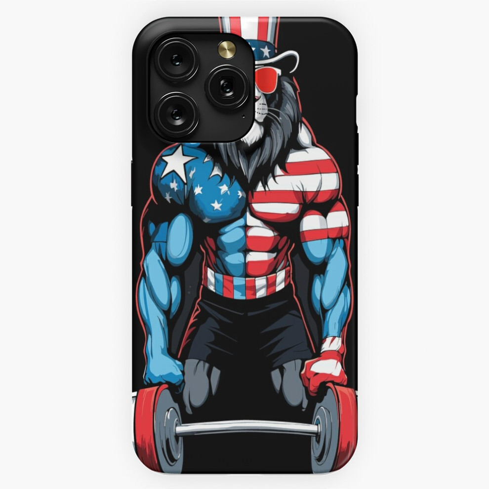 (Patriotic Lion Funny Workout Bodybuilding Gym=4841) Phone Case For Iphone Samsung 19 18 17 16 14 13 12 11 Plus Pro Max Galaxy S28 S27 S26 S25 S24 S23 4741628076027