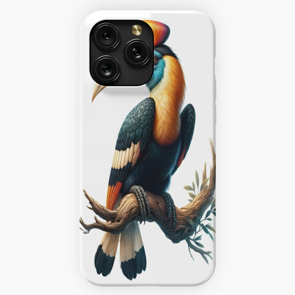 (Majestic Hornbill On A Branch=4839) Phone Case For Iphone Samsung 19 18 17 16 14 13 12 11 Plus Pro Max Galaxy S28 S27 S26 S25 S24 S23 S22 Ultra Note 4741628076003
