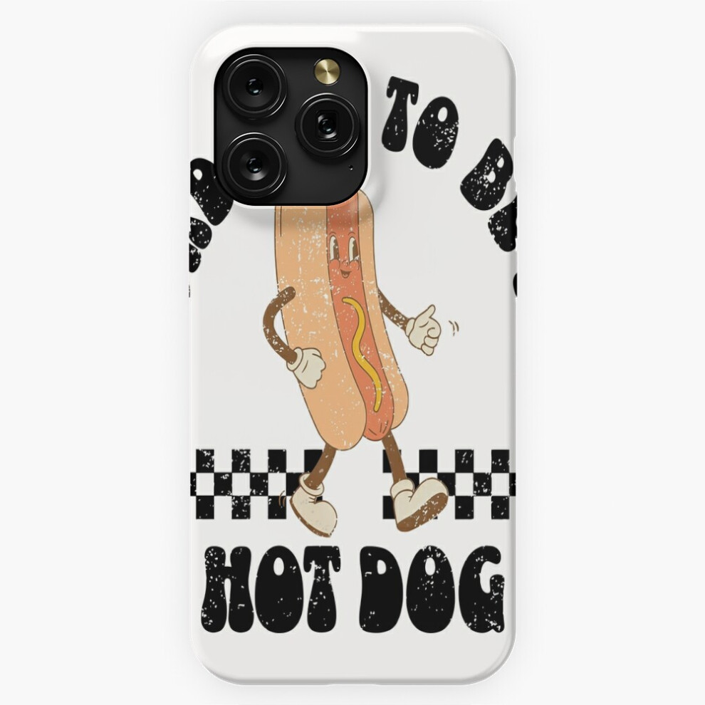 (Bad Day To Be A Hot Dog Retro Checkered 2=4792) Phone Case For Iphone Samsung 19 18 17 16 14 13 12 11 Plus Pro Max Galaxy S28 S27 S26 S25 S24 S23 S22 4741628075525