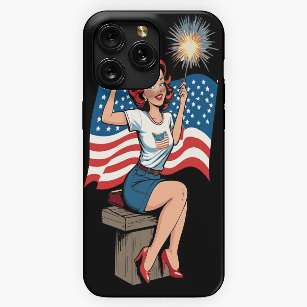(Vintageup Girl Retro Art Fireworks Lover=4785) Phone Case For Iphone Samsung 19 18 17 16 14 13 12 11 Plus Pro Max Galaxy S28 S27 S26 S25 S24 S23 S22 4741628075457