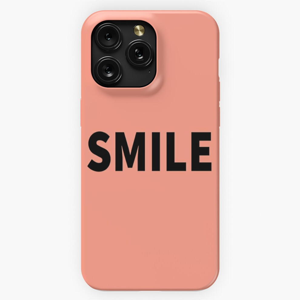 (Printed Letters Smile Motivation Quote=4774) Phone Case For Iphone Samsung 19 18 17 16 14 13 12 11 Plus Pro Max Galaxy S28 S27 S26 S25 S24 S23 S22 Ul 4741628075341