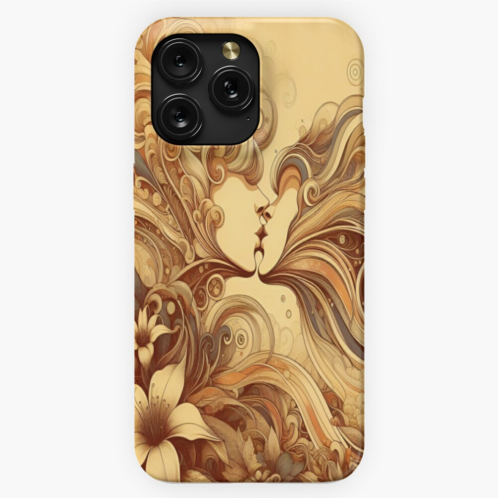 (Whispers Of Love: Abstract Kiss Art=4661) Phone Case For Iphone Samsung 19 18 17 16 14 13 12 11 Plus Pro Max Galaxy S28 S27 S26 S25 S24 S23 S22 Ultra 4741628074191