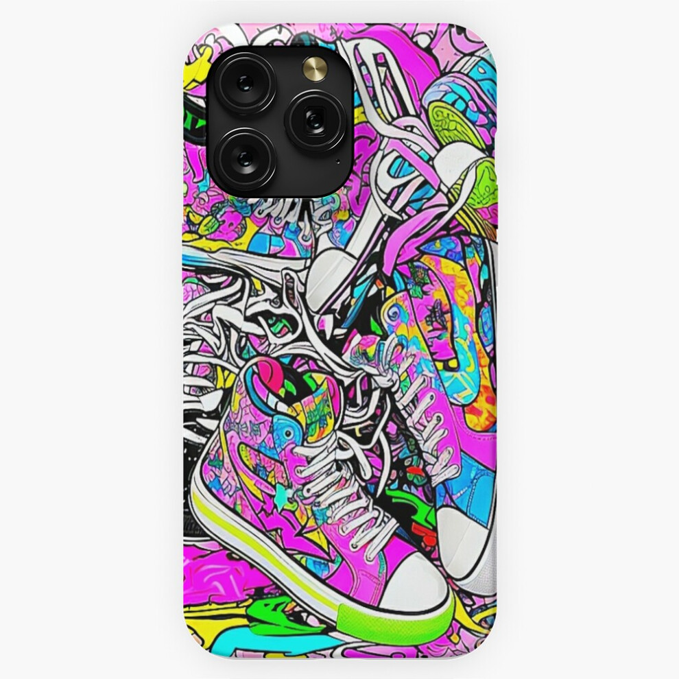 (Vibrant Chaos Of Colorful Sneakers.=4512) Phone Case For Iphone Samsung 19 18 17 16 14 13 12 11 Plus Pro Max Galaxy S28 S27 S26 S25 S24 S23 S22 Ultra 4741628072678